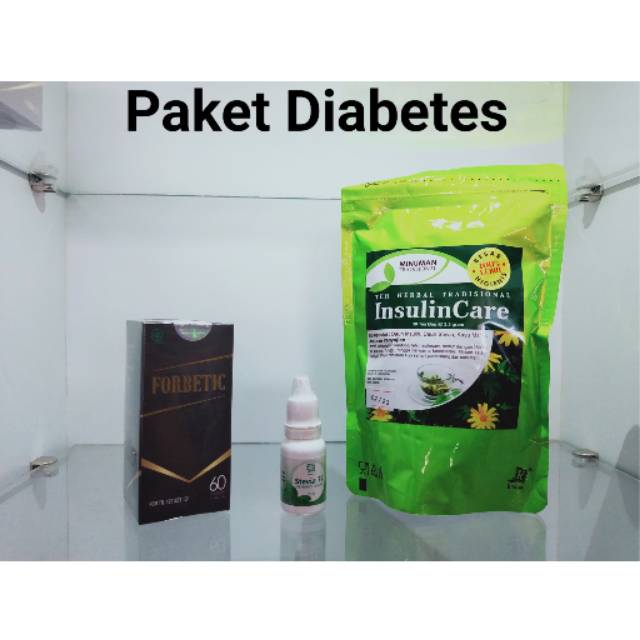 Paket Diabetes ( forbetic, Stevia, teh Insulin Care)