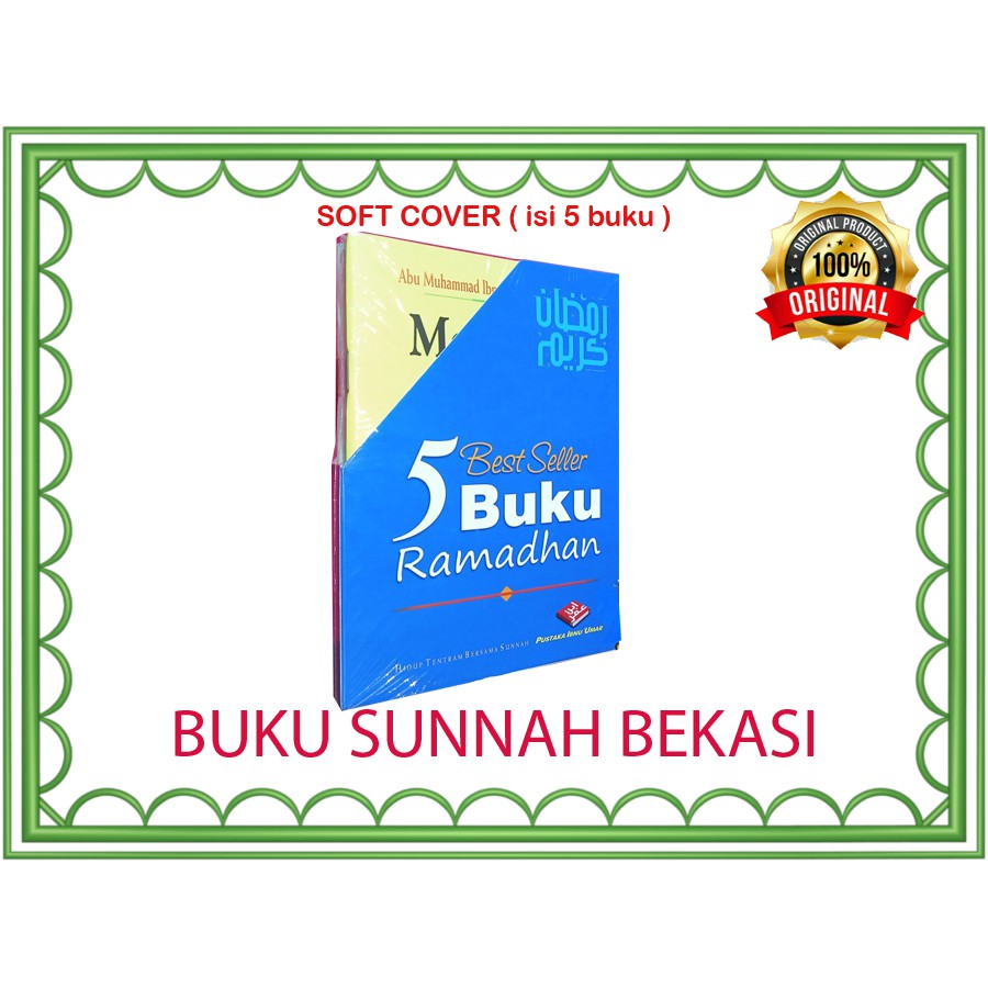 Best Seller 5 BUKU RAMADHAN | PIU | Mengatur waktu di bulan Ramadhan | Tuntunan Praktis Puasa Tarawih
