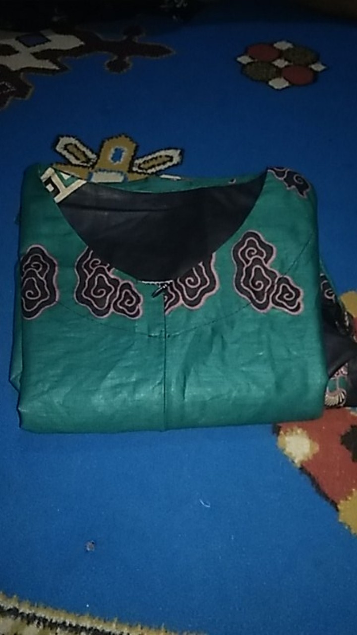 Gamis Batik Sriwedari Maxi Bumil/busui Katun Sogan Allsize Standar