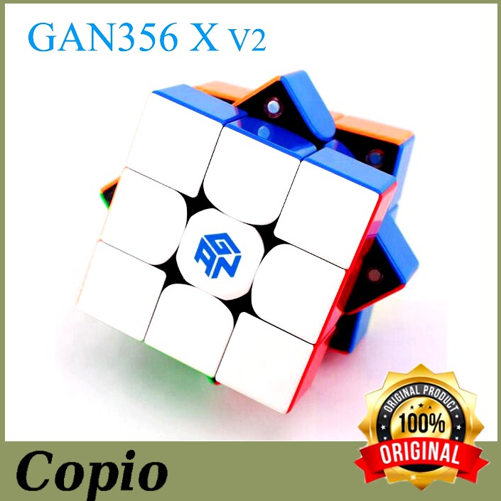 Speed Cube 3x3 GAN 356X Magnetic V2 Stickerless