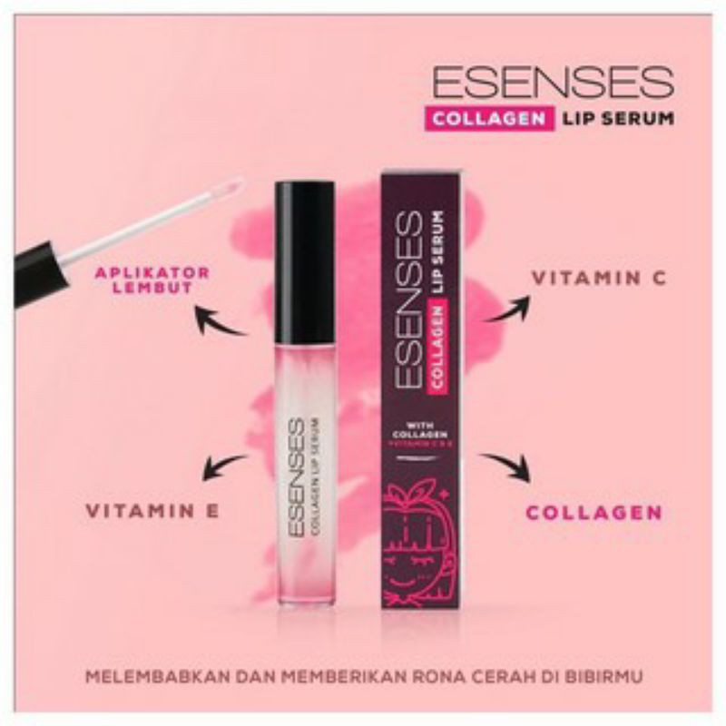 Esenses collagen lip serum isi 3ml