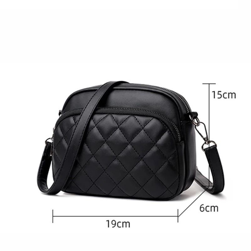 SPESIAL PROMO 10.10 - TAS SELEMPANG WANITA KECIL BORDIR MINI RESLETING DUA BAHAN CHIBAO MINI KECIL | TAS SELEMPANG WANITA KECIL UNTUK HP, DOMPET, MAKEUP | TAS SELEMPANG/BAHU WANITA | TAS TRAVELLING, SHOPPING, TRAVEL | TAS RESLETING HITAM, HIJAU, KREM