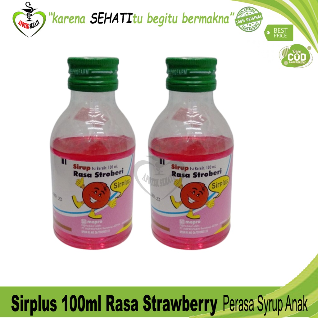 Baru Sirplus 100Ml (Sirup Campuran Puyer)