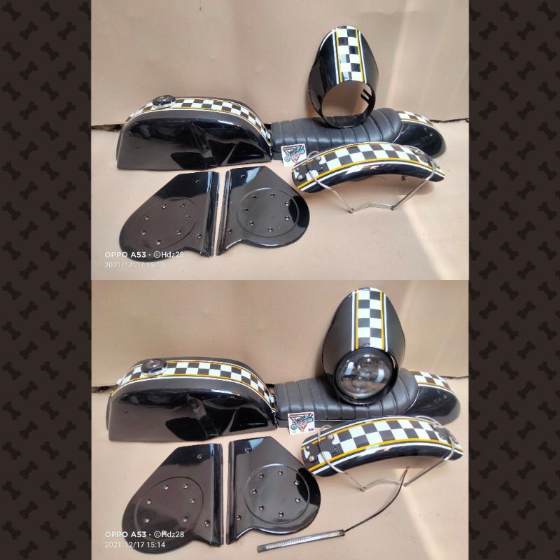 Paket Caferacer Cat Paket Body Motor Caferacer Visor Caferacer Hornet Cat Caferacer Box Aki Caferace