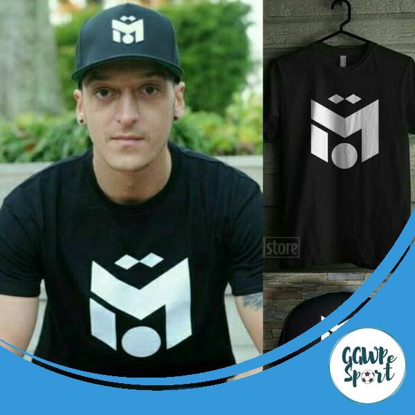 Kaos Distro Bola Premium Ozil Baju Distro Lengan Pendek Kekinian Katun Combed 30S Kualitas Terbaik