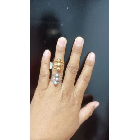 Cincin Boba titanium asli, tidak luntur