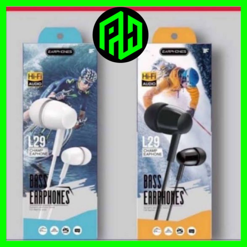 HEANDSFREE HEADSET L29/d21 super bass EARPHONE