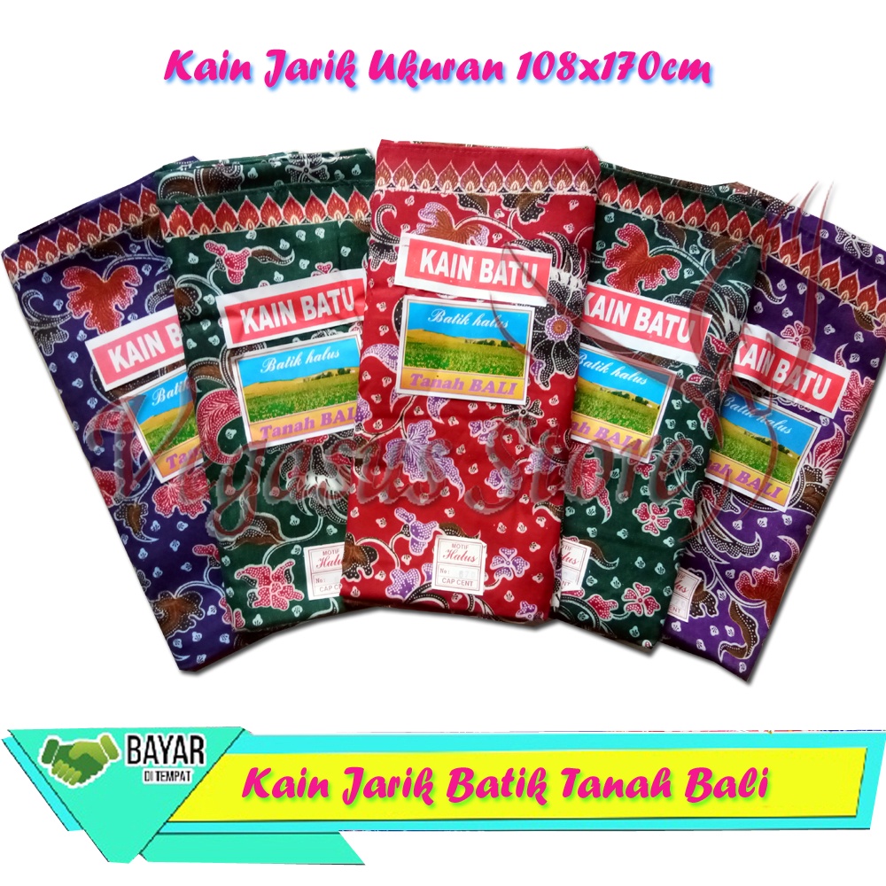 Kain Panjang Jarik Batik Kain Jarik Batik Halus Tanah Bali Kain Batu Size 108x170cm kain Serbaguna  -Vegasusstore1 (COD)