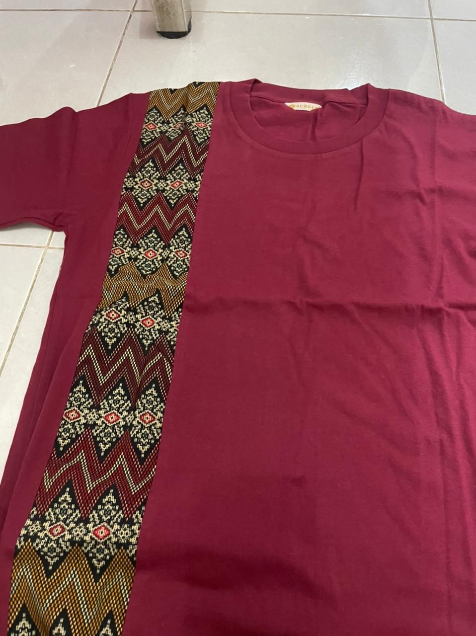 Kaos Batik Kaos Oblong Basil Lengan Pendek Wanita Pria