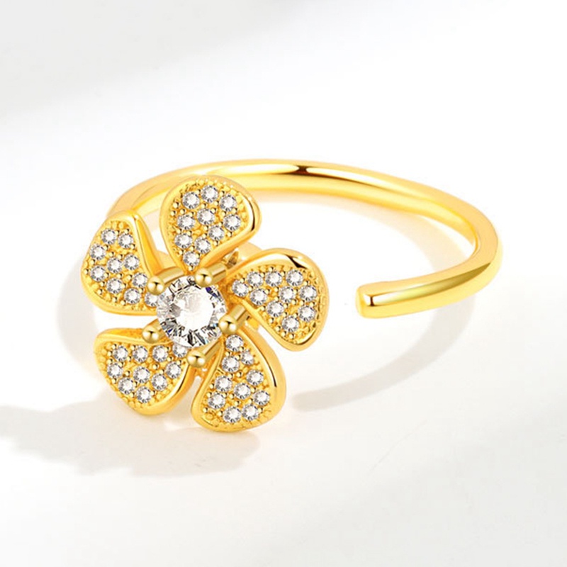 Cincin Model Kincir Angin Putar Gaya Korea