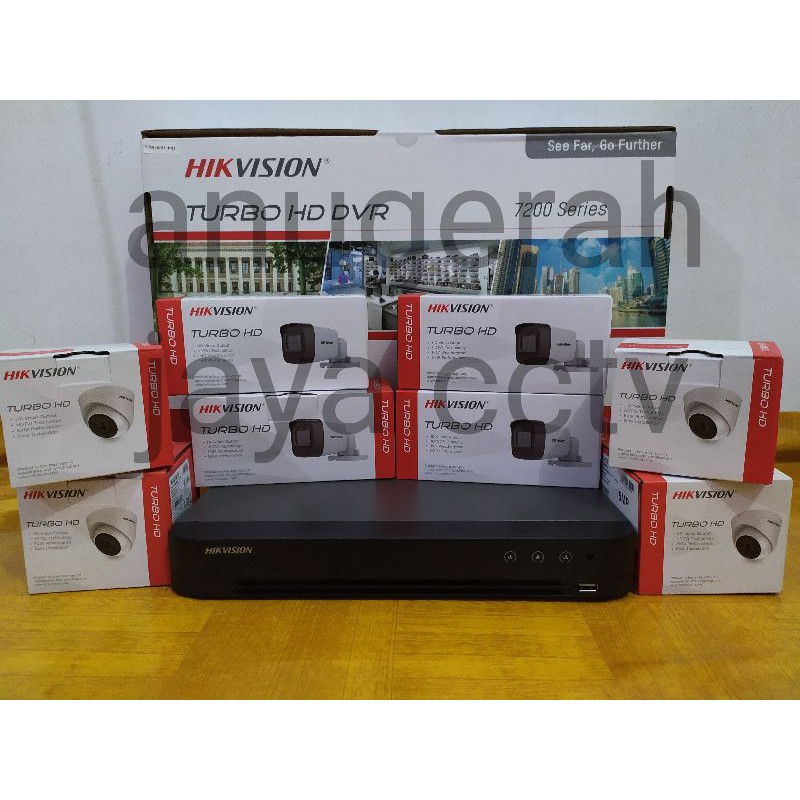 PAKET CCTV HIKVISION 5MP AUDIO 8 CHANNEL