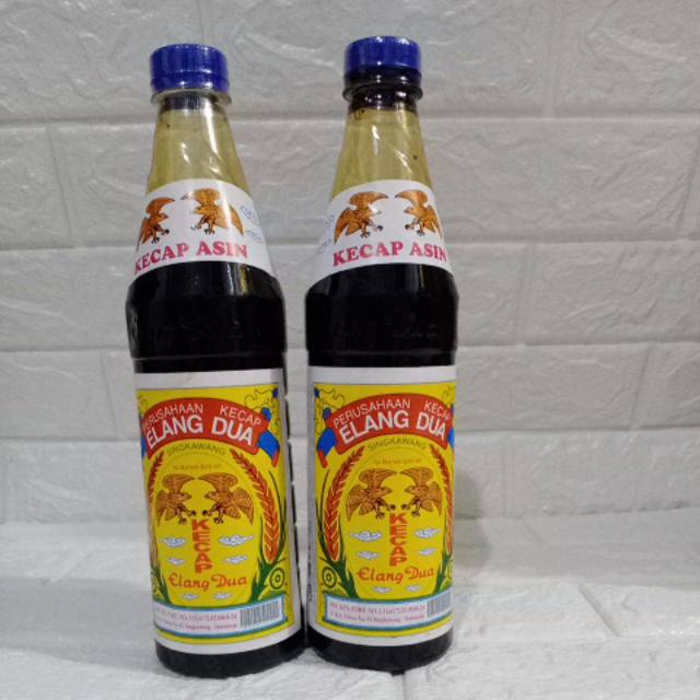 Kecap asin elang Singkawang elang dua 620 ml