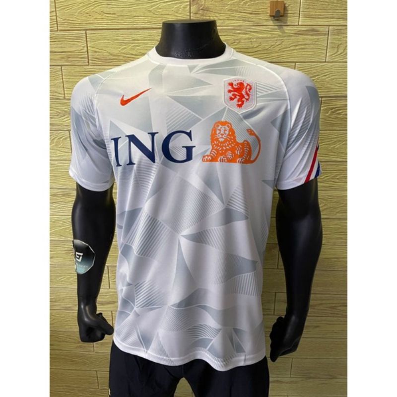 Jersey prematch belanda putih 2020