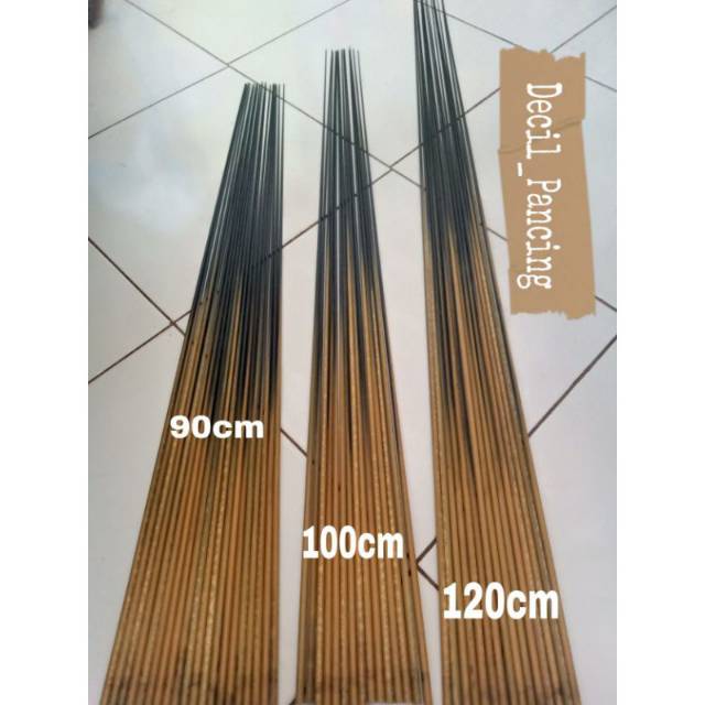 Joran Karbon Sutet (Sudah Bubut)