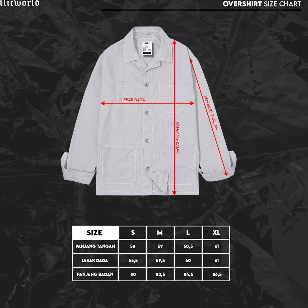 NO.350595 ‑ Pleasure Internal Overshirt Jacket Army