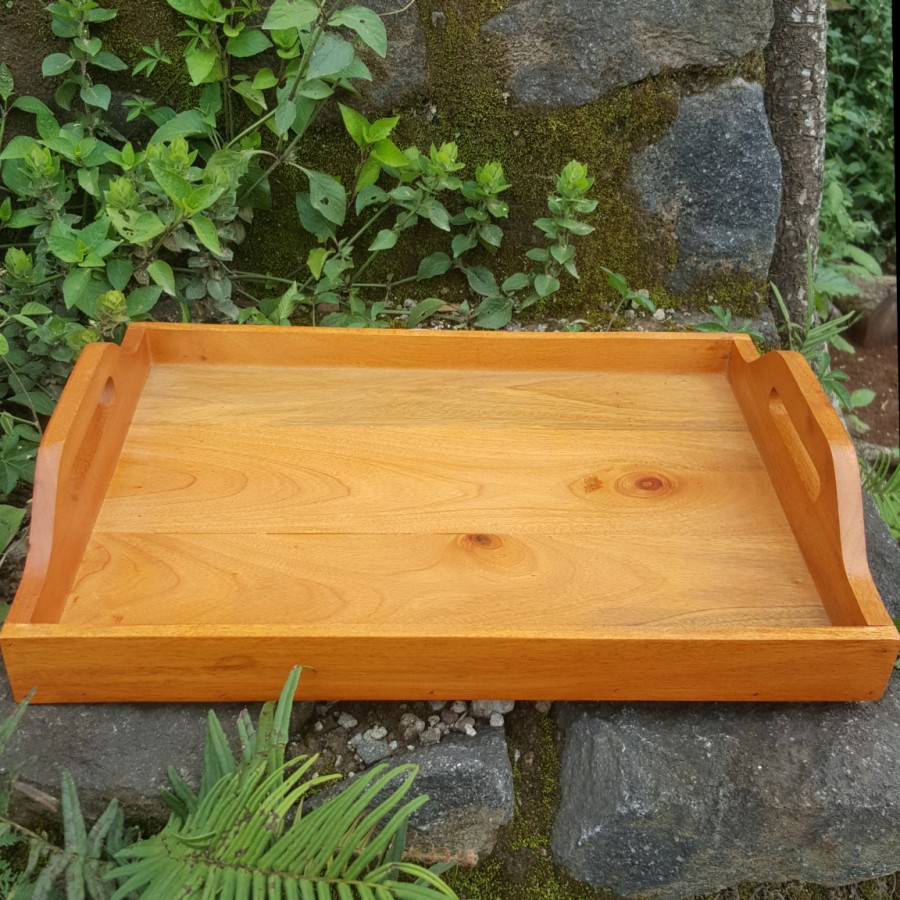 Nampan Kayu Kotak Kayu Nampan Saji