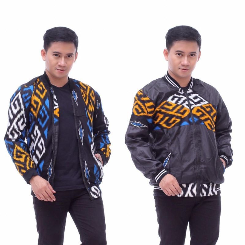 JACKET BATIK BOLAK BATIK