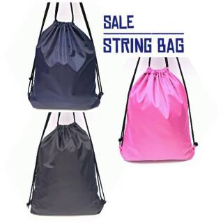 String Bag - Tas Stringbag Serut Ransel Polos - Draw StringBag