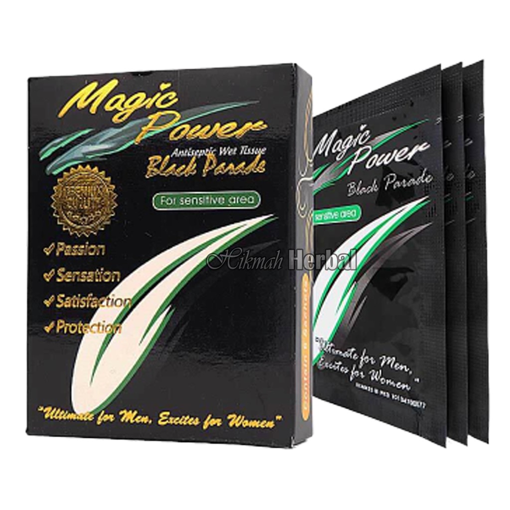 Tisu Tissue Magic Power Black Parade 1 kotak Isi 6 Pcs