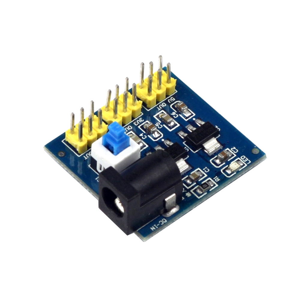 〖Factory Supplier/COD〗 DC-DC 12V To 3.3V 5V 5.5X2.1MM Buck Step down Power Supply Module For Arduino