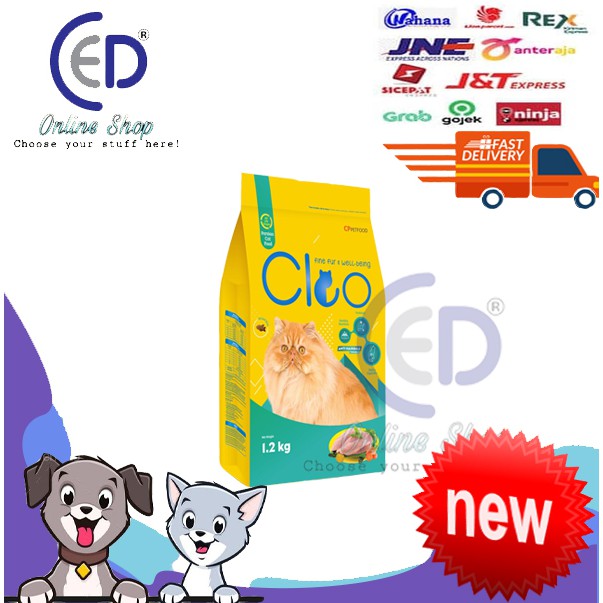 MAKANMAKANAN KUCING CLEO PERSIAN 1.2KG