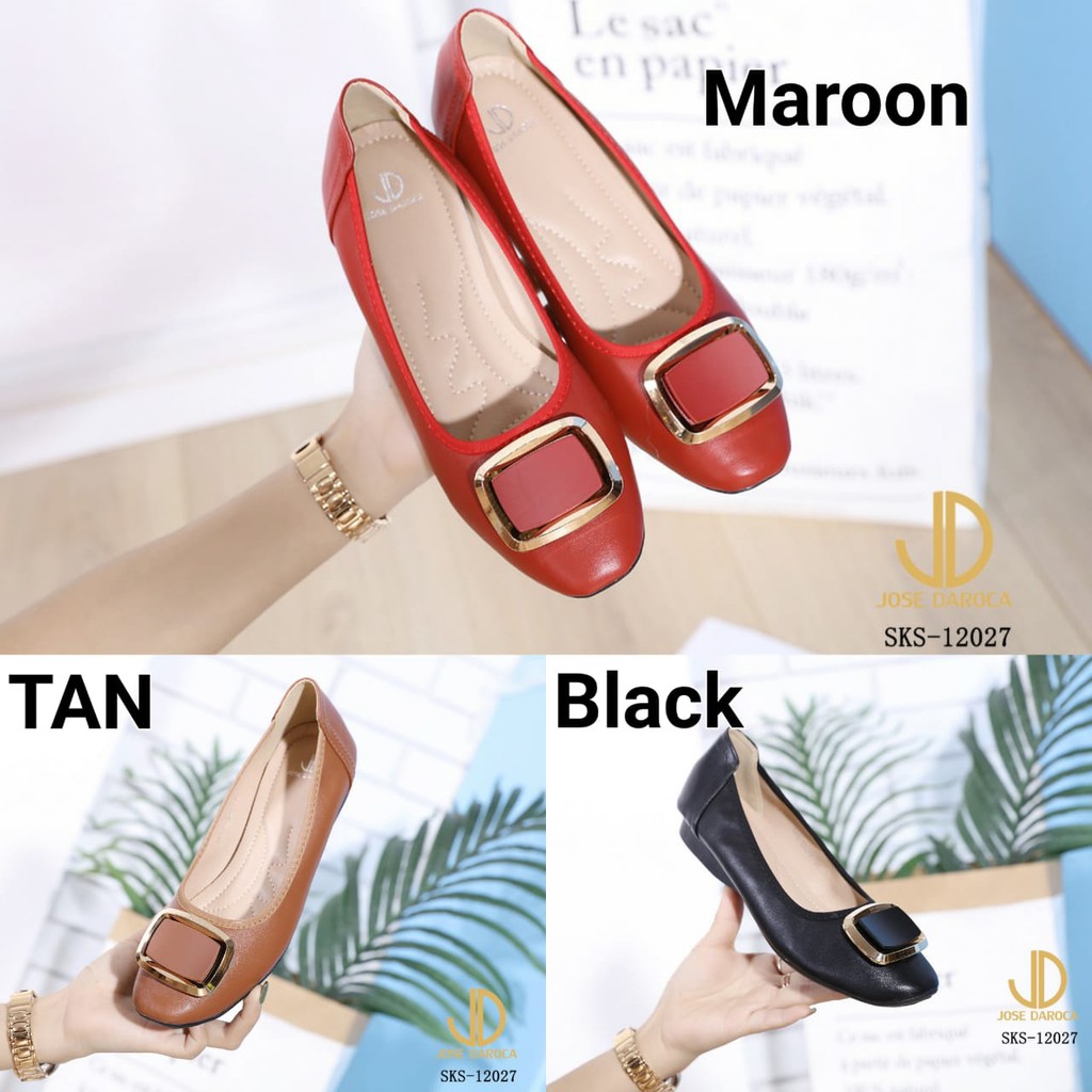 JOSE DAROCA Sepatu Flat Shoes Ballerina # SKS-12027 # ORIGINAL