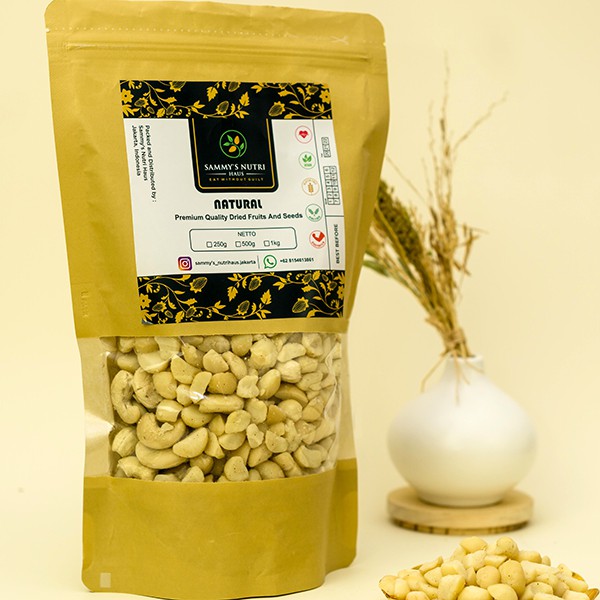 

1KG MACADAMIA AUSTRALIAN NUTS BROKEN NATURAL RAW & ROASTED(salted/unsalted)