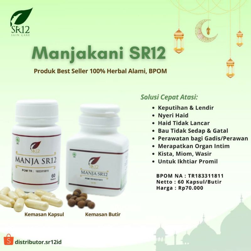 manjakani sr12 ori free gift