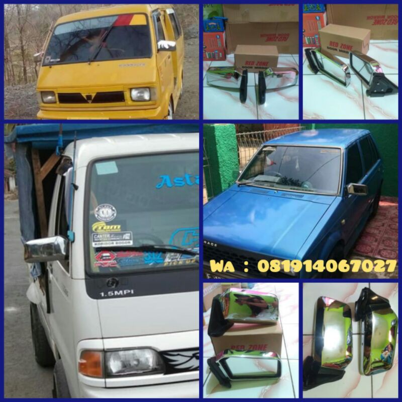 Spion chrome variasi custom carry futura ss pick up dan sedan sedan lama