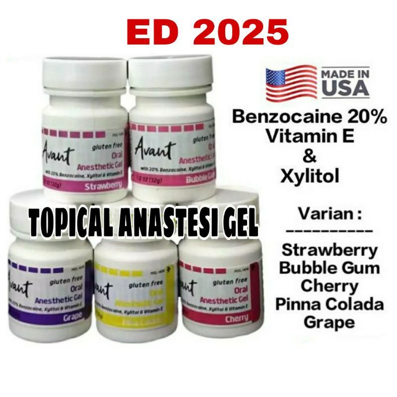 Topical Anastesi Gel / Topikal Anestesi Gigi Anak