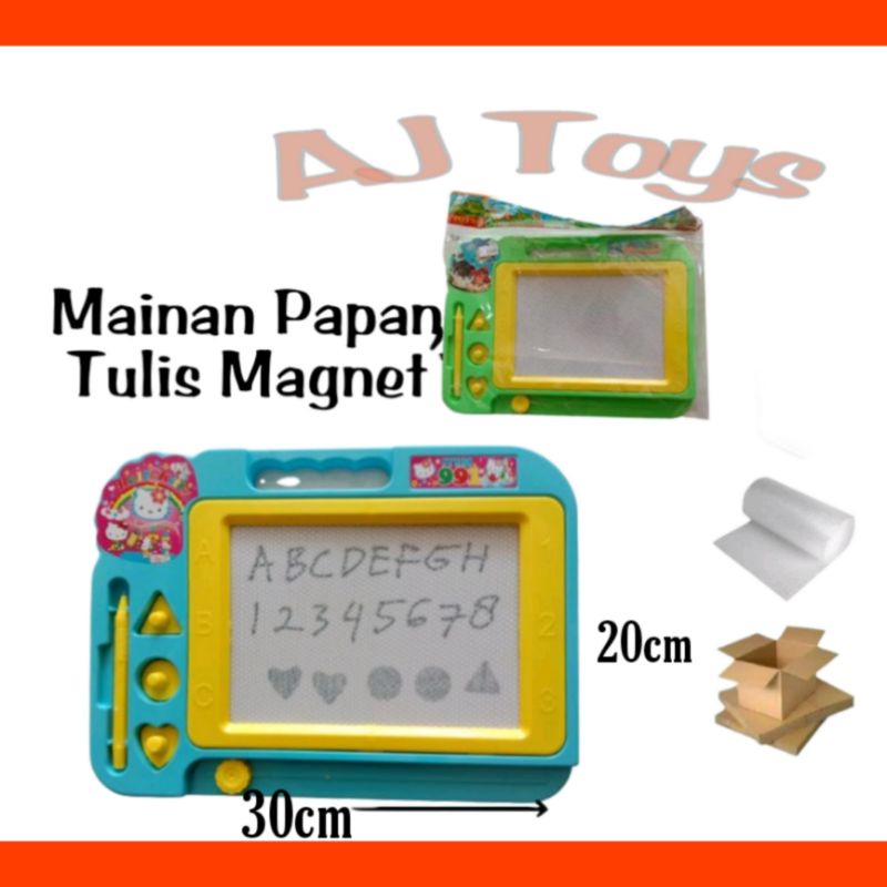 Papan tulis magnet anak white board anak magnetic kecil mini