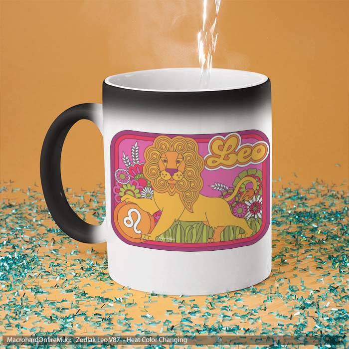 Mug Magic Zodiak Leo V87