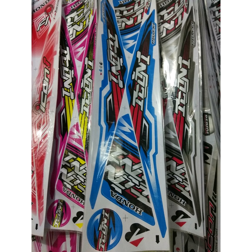 striping beat fi icon thailand grafis biru