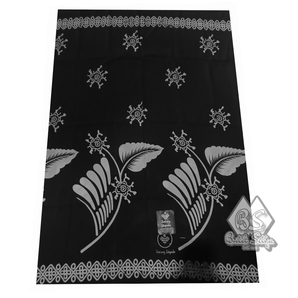 Sarung Batik Wanita Sarung Gloyor Bawahan Santri Perempuan Sarung Cewek Sarung Wanita-Daun Mila