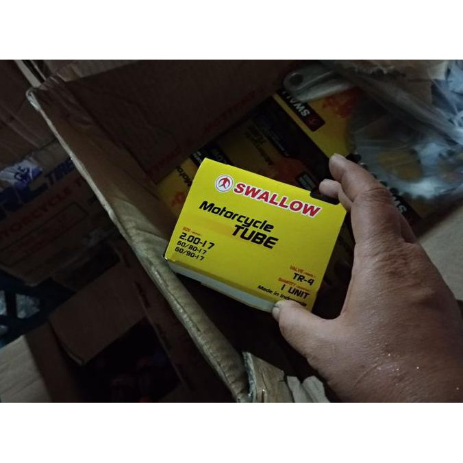 Ban dalam 200 - 17 , 60/80 & 60/90 17 Swallow motor Bebek kecil 17 60