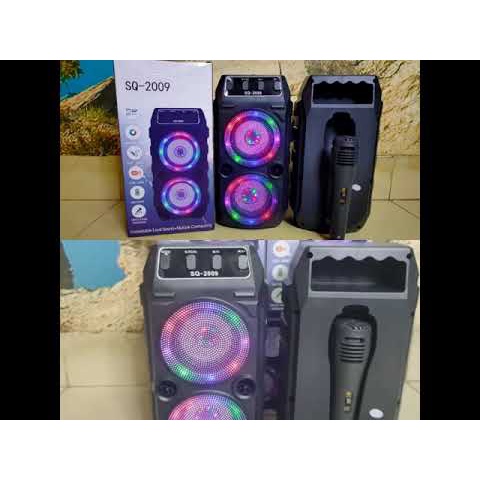 SPEAKER BLUETOOTH BT JUMBO KARAOKE FREE MIC