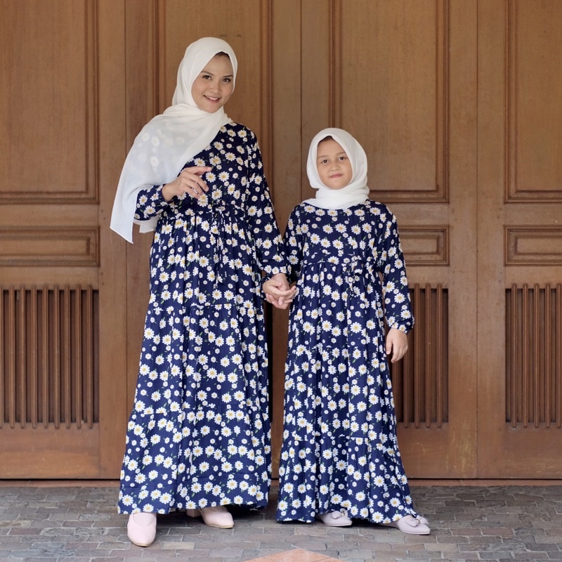 GAMIS IBU DAN ANAK GAMIS COUPLE MUSLIMAH AMORA GAMIS [Harga terpisah] AGN2