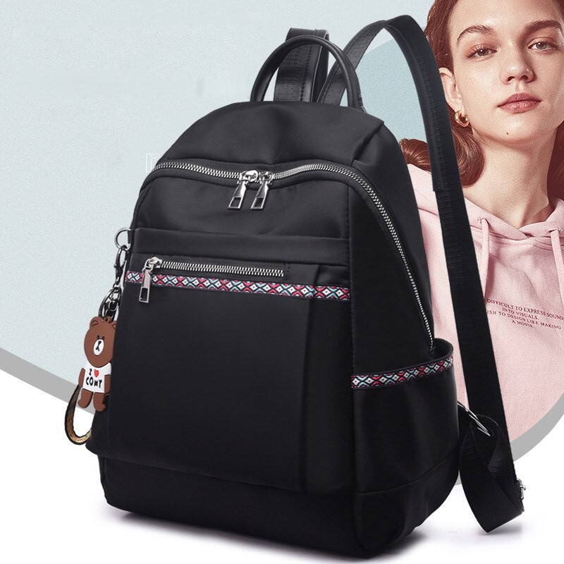 NIQABIS TAS RANSEL WANITA MURAH LULU TAS PUNGGUNG CEWEK TAS KANTOR TAS KERJA BACKPACK GAYA KOREA