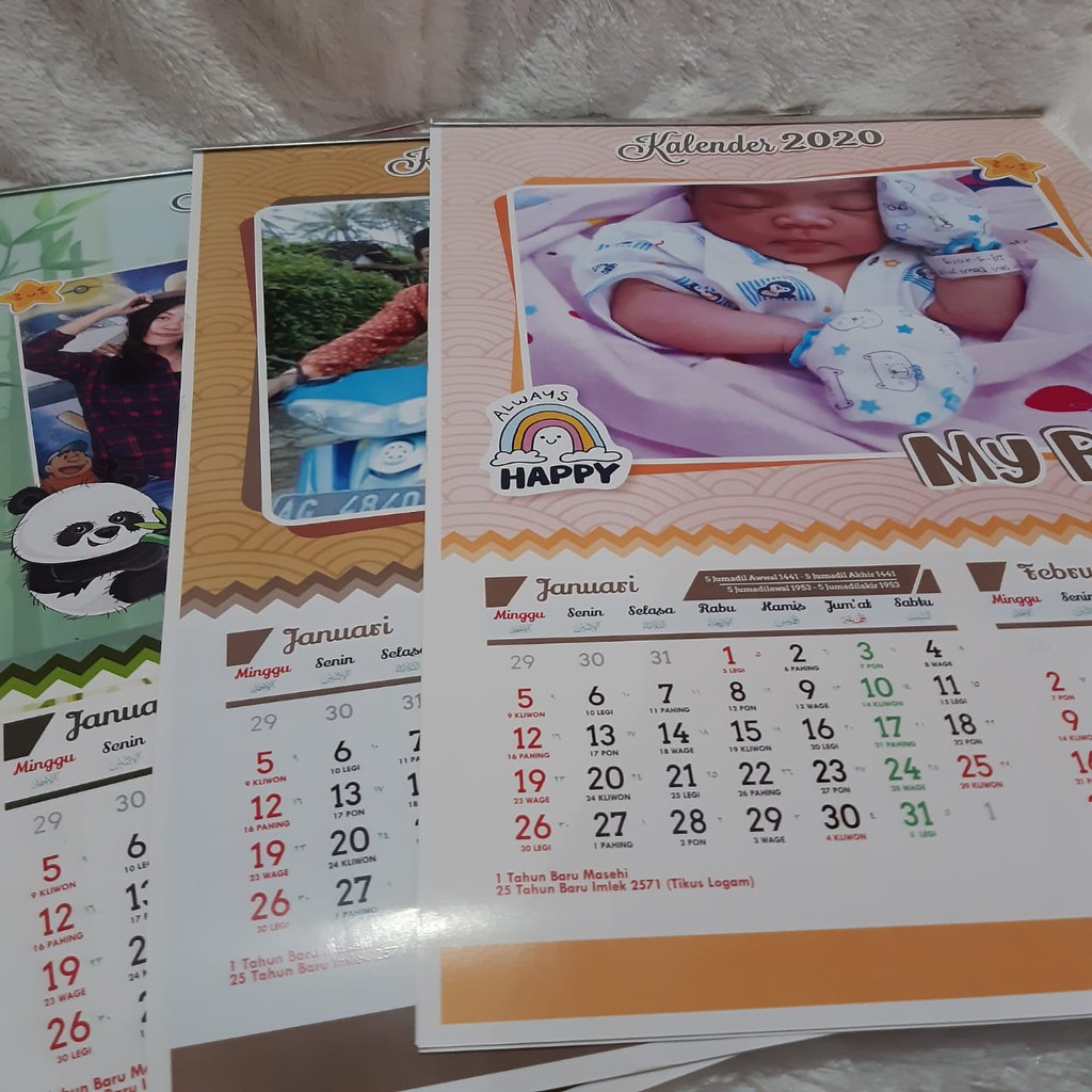 

KALENDER DINDING 20232 CUSTOM | 12 lembar