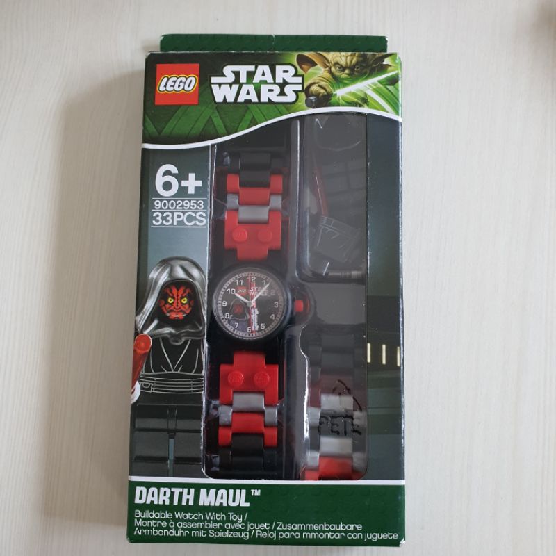 Lego jam tangan anak Star Wars Character Darth Maul Original