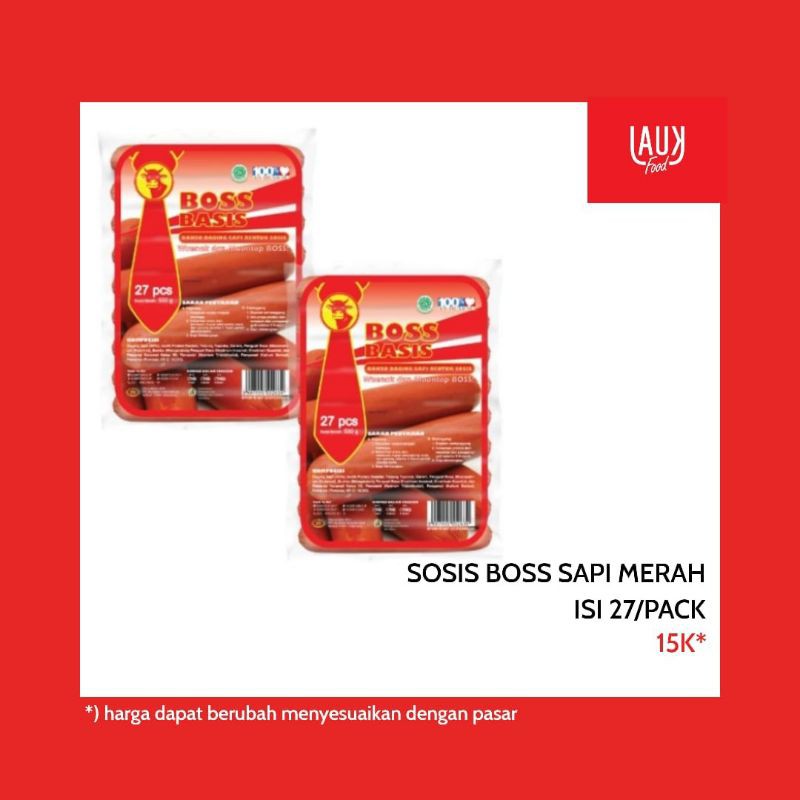 

Boss Sosis Sapi Merah isi 27 (harga grosir)