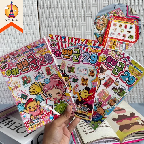 Buku Origami Korea Korean Bentuk Makanan Papercraft Book Buku Lipat Bentuk Makanan Lucu Mainan Anak 