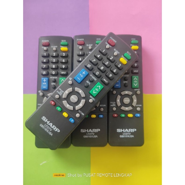 Remote TV LED LCD SHARP multi langsung pakai