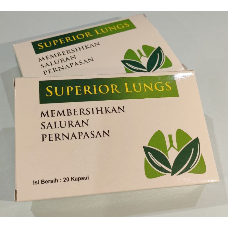 SUPERIOR LUNGS  1 box 20 kapsul