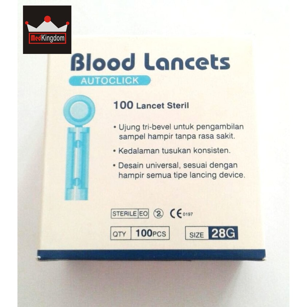 Jarum alat cek gula darah / Lancet Blood / Blood Lancet