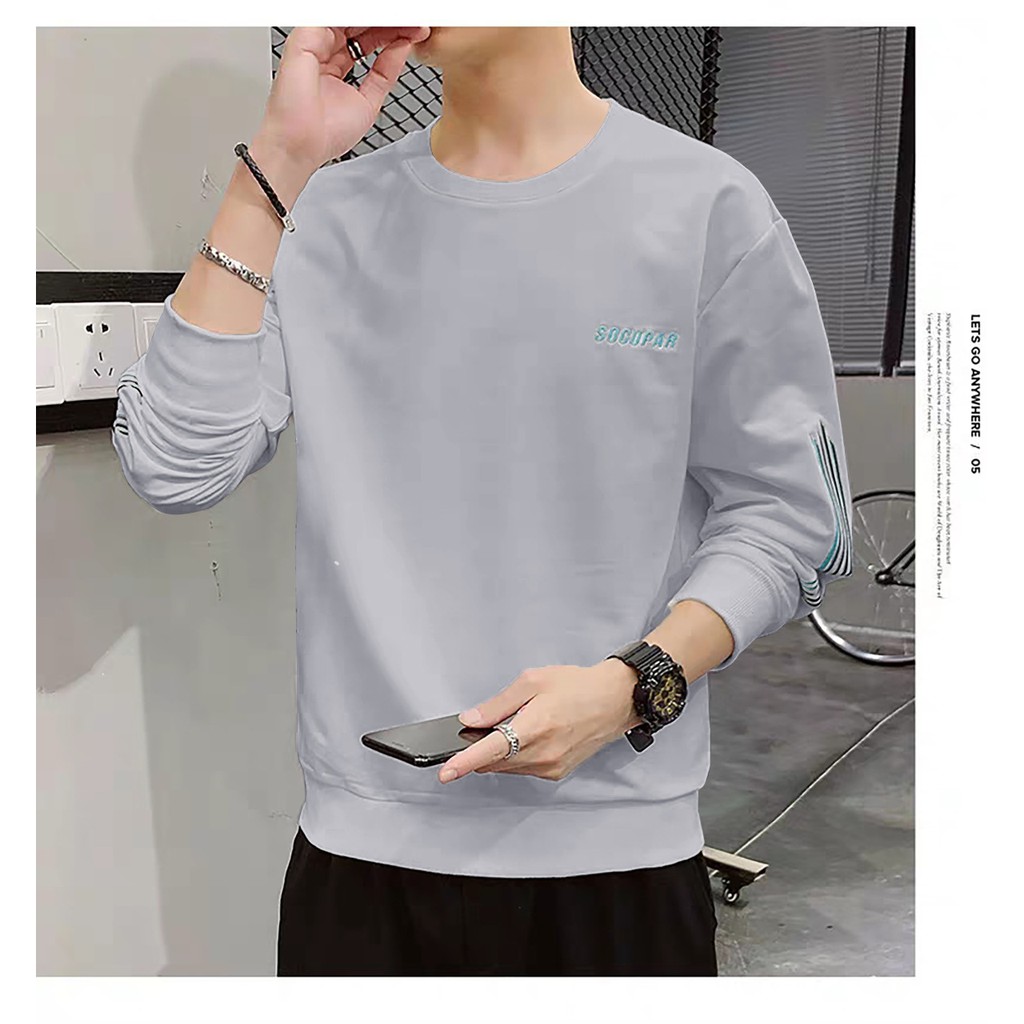 9SEVEN-BAJU SWEATSHIRT SOCUPAR | FASHION ATASAN PRIA | KAOS DISTRO | BAJU JUMPER