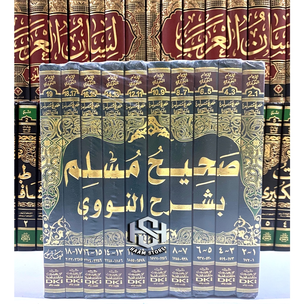 Kitab Syarah Shohih Muslim Dki / Syarah Nawawi Muslim / Shohih Muslim bi Syarhin Nawawi 10 Jilid -DK