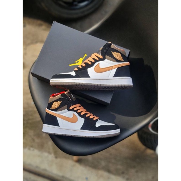 SEPATU NIKE AIR JORDAN 1 MID SE MOCCA PEACH PREMIUM QUALITY