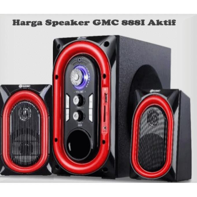 Bisa bayar ditempat/COD Speaker Aktif GMC 888I