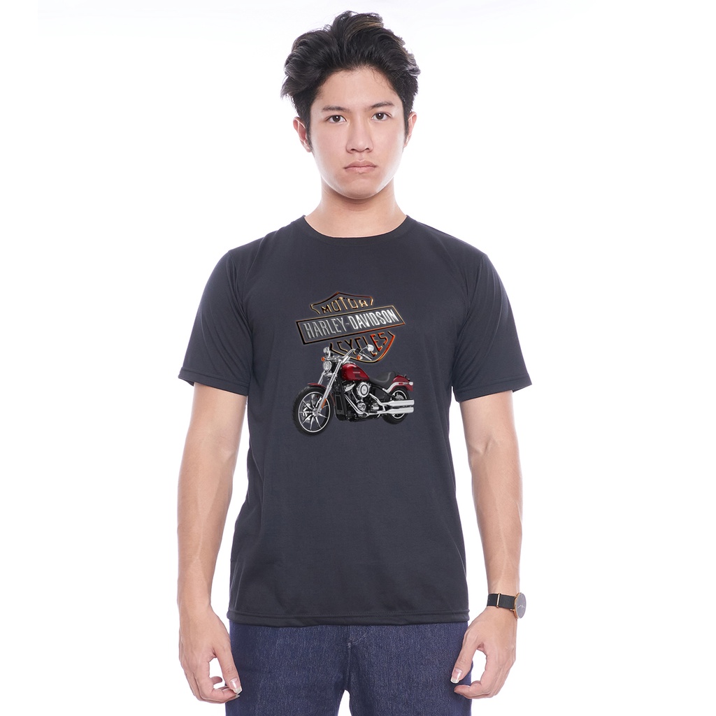 Kaos Oblong Pendek Motor Harley